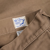 Orslow 107 Cotton Pique Ivy Fit pants Dusty olive