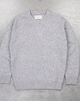 The Real McCoy's Wool Crewneck Sweater Grey