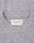 The Real McCoy's Wool Crewneck Sweater Grey