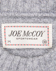 The Real McCoy's Wool Crewneck Sweater Grey