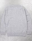 The Real McCoy's Wool Crewneck Sweater Grey