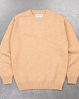 The Real McCoy's Wool Crew Neck Sweater Beige