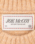 The Real McCoy's Wool Crew Neck Sweater Beige