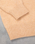 The Real McCoy's Wool Crew Neck Sweater Beige