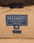 Manifattura Ceccarelli Goose down vest Corduroy Brown Frans Boone Exclusive