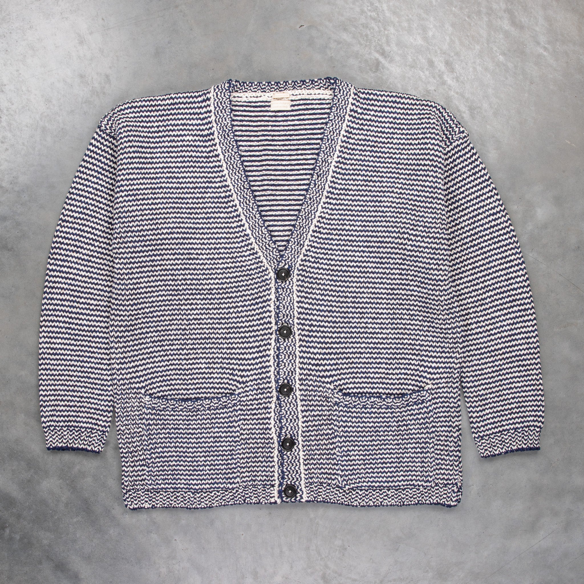Cardigan Massimo Alba Sweater Massimo Alba Zeno Oversized Cardigan Blu