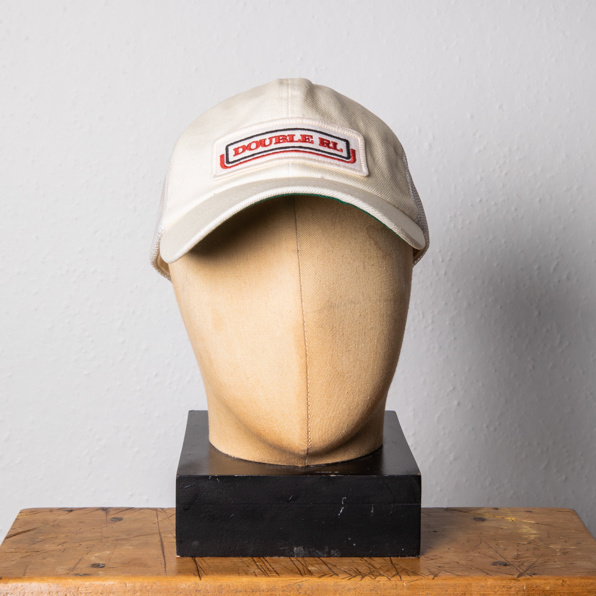 RRL Mesh Trucker hat white