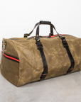 Croots Vintage Canvas Duffle Holdall Large Olive