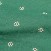 RRL Benson Bandana scarf faded green cream