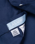 Finamore Gaeta Shirt Sergio Collar Poplin navy