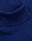 William Lockie x Frans Boone Super Geelong Roll Neck British Blue