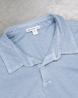 James Perse Revised Polo Bluestone