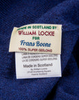 William Lockie x Frans Boone Super Geelong Roll Neck British Blue
