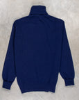 William Lockie x Frans Boone Super Geelong Roll Neck British Blue