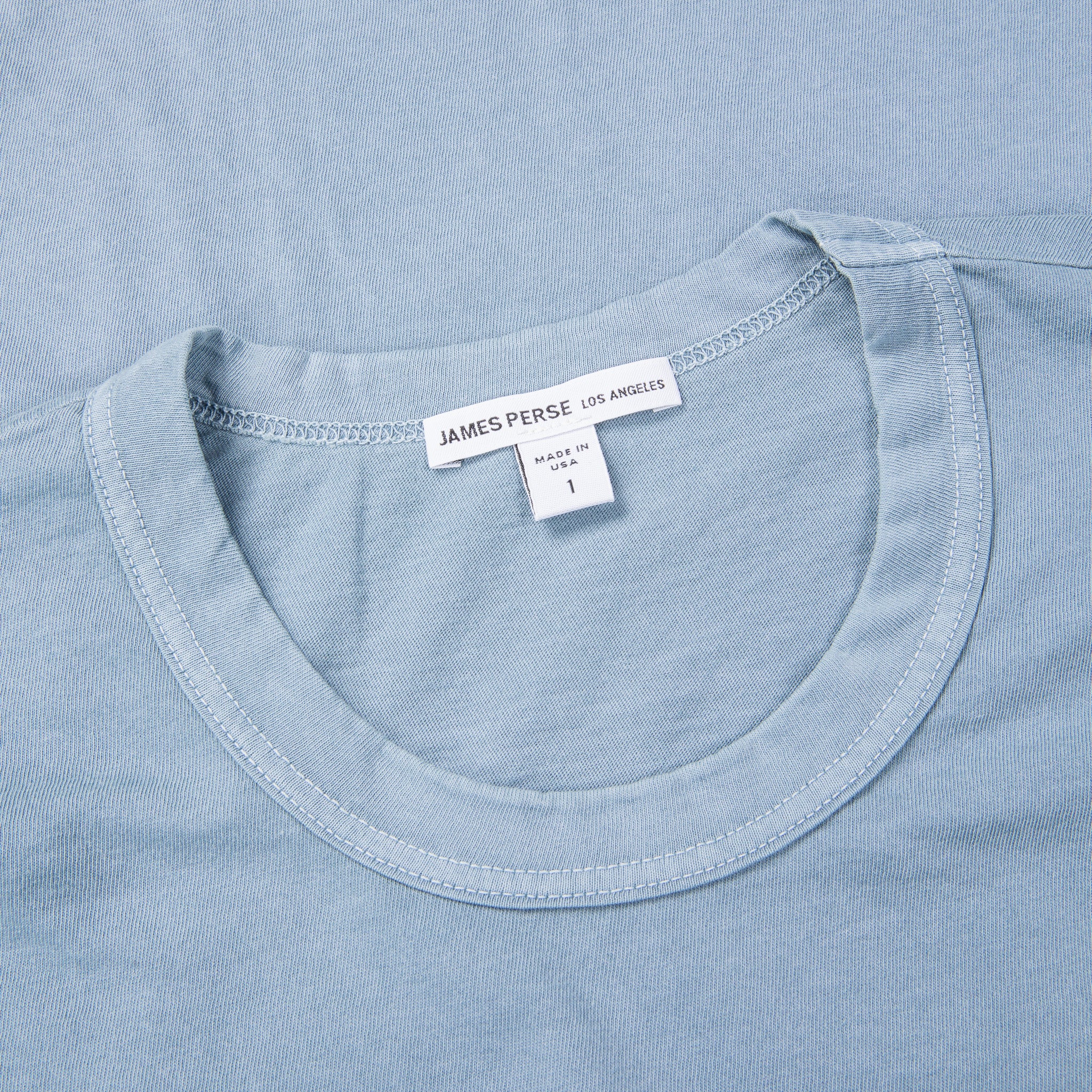 James Perse Crew Neck Tee Bluestone – Frans Boone Store