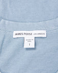 James Perse Crew Neck Tee Bluestone