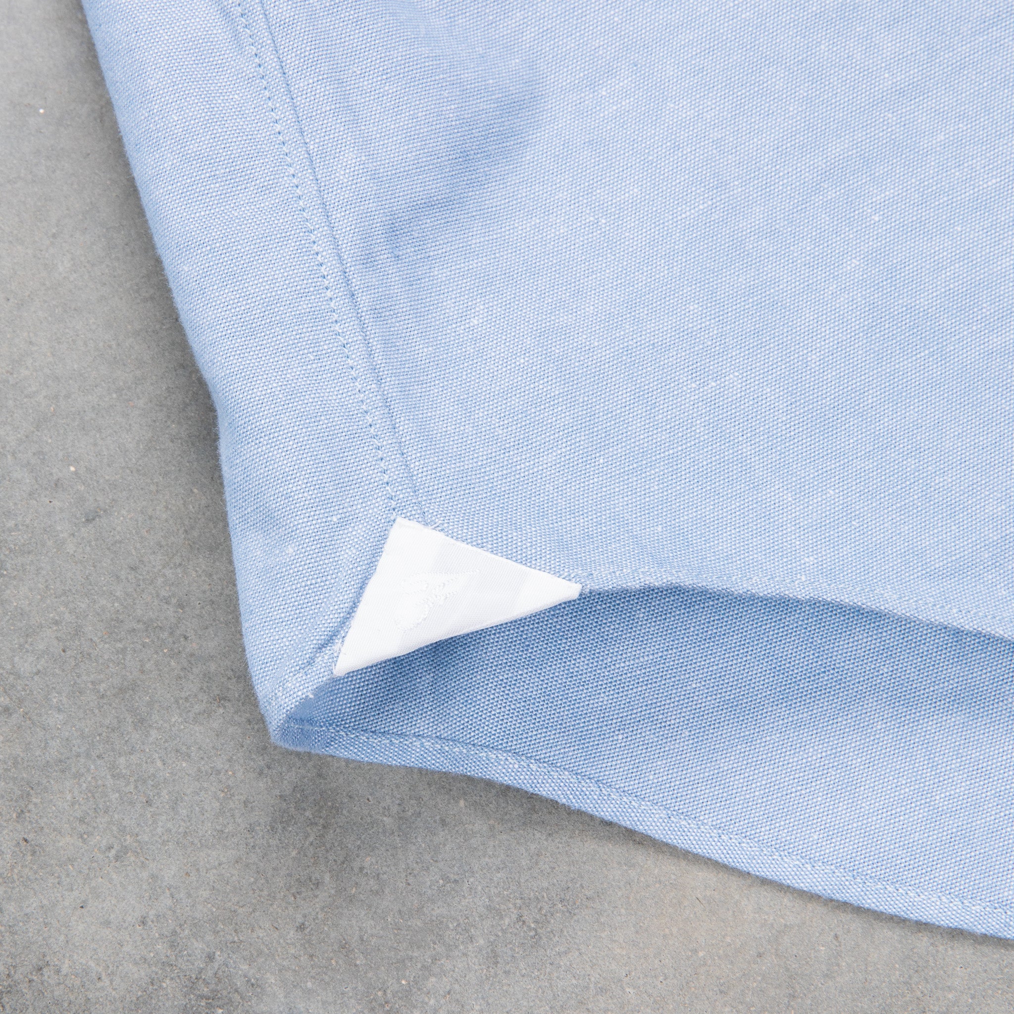 Finamore Tokyo Fit Collo Sergio Chambray Blu Chiaro