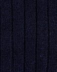 Pantherella Cashmere Waddington Socks Navy