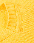 William Lockie x Frans Boone Inigo Baby Lambswool Crew Neck Zafferano