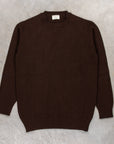 William Lockie x Frans Boone Inigo Baby Lambswool Crew Neck Caffe