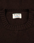William Lockie x Frans Boone Inigo Baby Lambswool Crew Neck Caffe