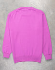 William Lockie Oxton Cashmere Crew Neck Thistle