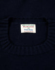 William Lockie x Frans Boone Inigo Baby Lambswool Crew Neck Marino