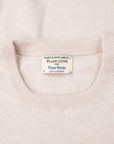 William Lockie Oxton Cashmere Crew Neck Swansdown
