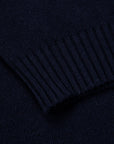 William Lockie x Frans Boone Inigo Baby Lambswool Crew Neck Marino