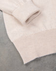 William Lockie Oxton Cashmere Crew Neck Swansdown