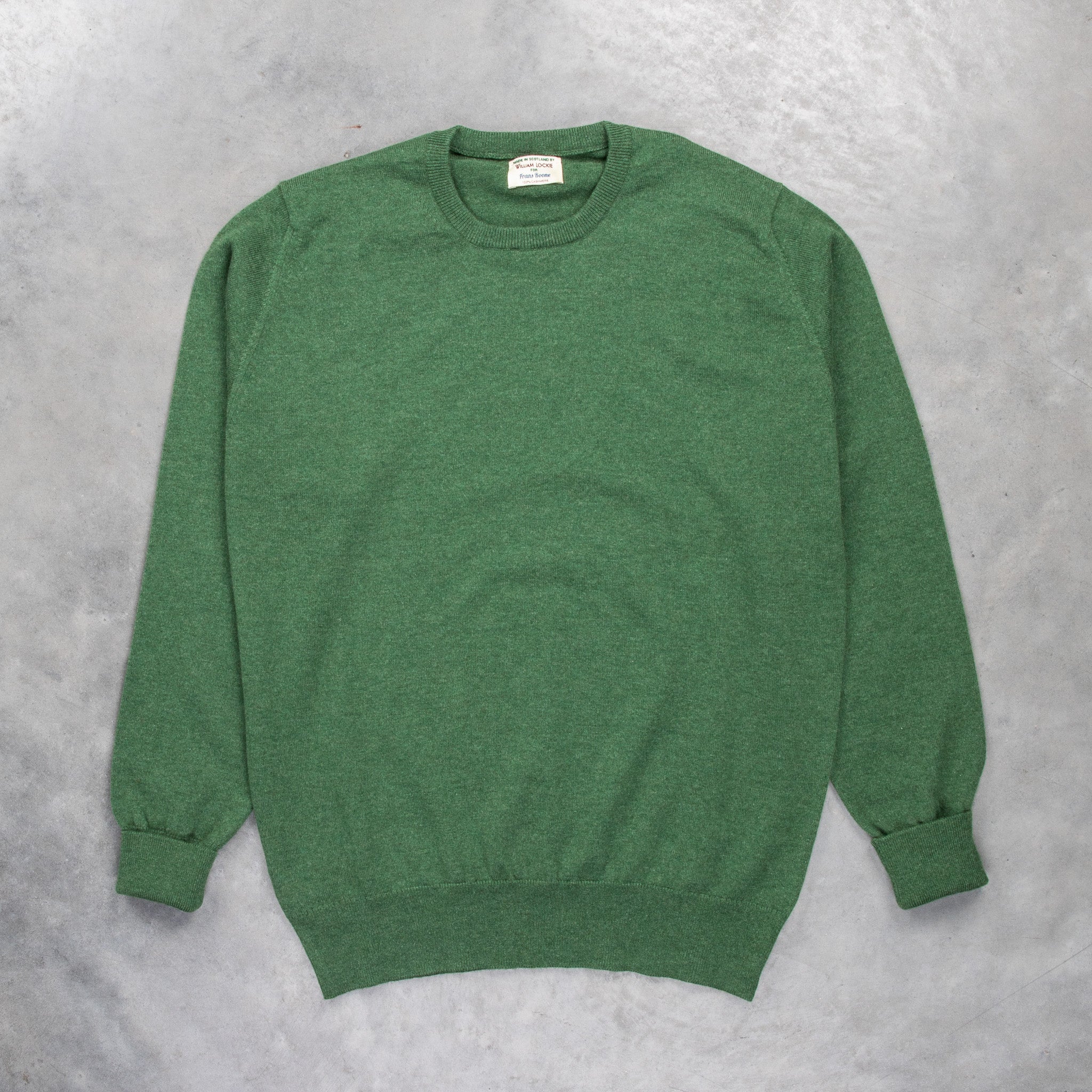 William Lockie Oxton Cashmere Crew Neck Serpentine – Frans Boone Store
