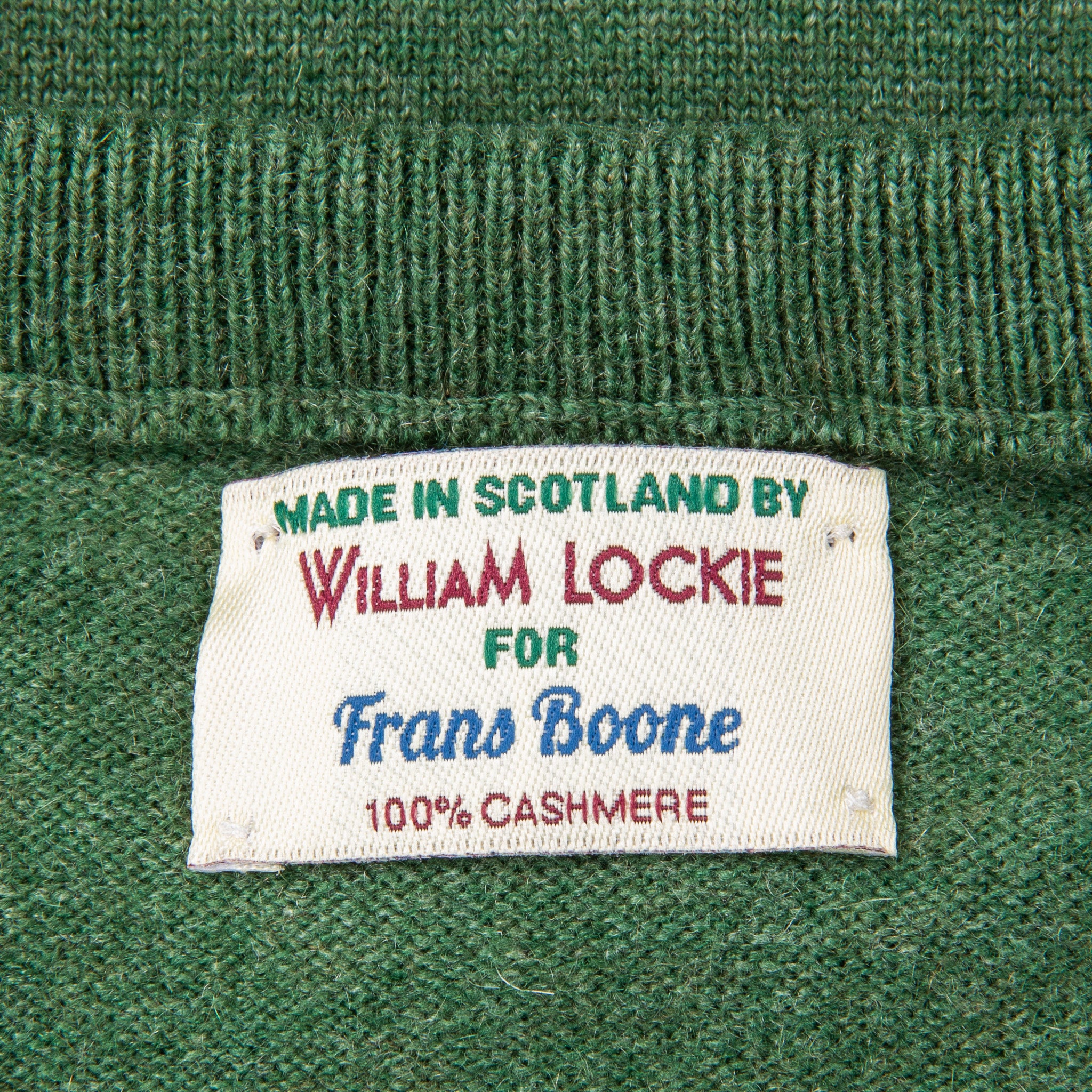 William Lockie Oxton Cashmere Crew Neck Serpentine