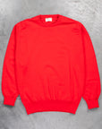 William Lockie Oxton Cashmere Crew Neck Cardinal