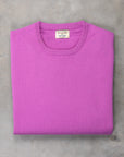 William Lockie Oxton Cashmere Crew Neck Thistle