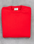 William Lockie Oxton Cashmere Crew Neck Cardinal