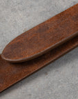 Massimo Alba Budapest Belt Suede Tobacco