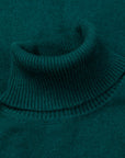 William Lockie x Frans Boone Oxton Cashmere Dolcevita Tartan Green