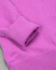 William Lockie Oxton Cashmere V-Neck Thistle