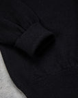 William Lockie Oxton Cashmere Crew Neck black