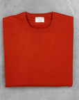 William Lockie Oxton Cashmere Crew Neck Harissa