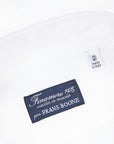 Finamore Tokyo Shirt Washed Oxford Button Down Lucio Collar White