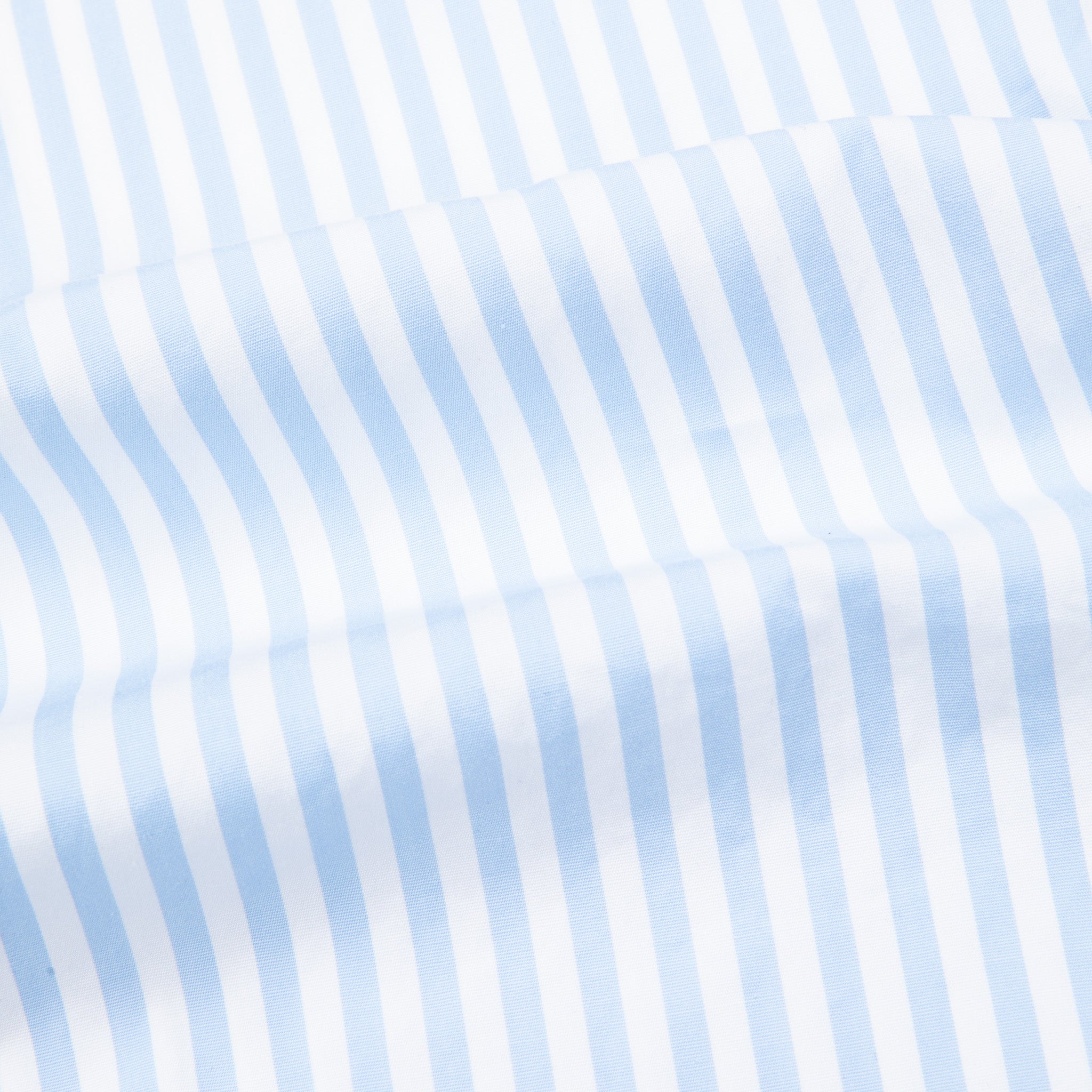 Finamore Gaeta Fit Collo Sergio Bengal Stripe Shirt Blu Azzuro