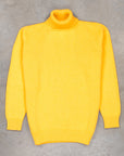 William Lockie x Frans Boone Inigo Baby Lambswool Roll Neck Zafferano