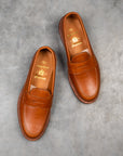 Alden Leisure loafer saddle Hoffmans calf leather