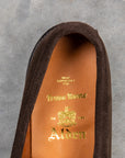 Alden Leisure loafer Chocolate suede