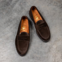 Alden Leisure loafer Chocolate suede