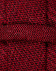 Finamore Anversa Tie Untipped Cashmere Burgundy