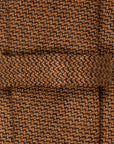 Finamore Anversa Tie Untipped Cashmere Caramel