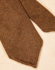 Finamore Anversa Tie Untipped Cashmere Caramel