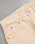 Studio D'Artisan FB-909 High Rise Tapered 13-Wale Corduroy L.Beige